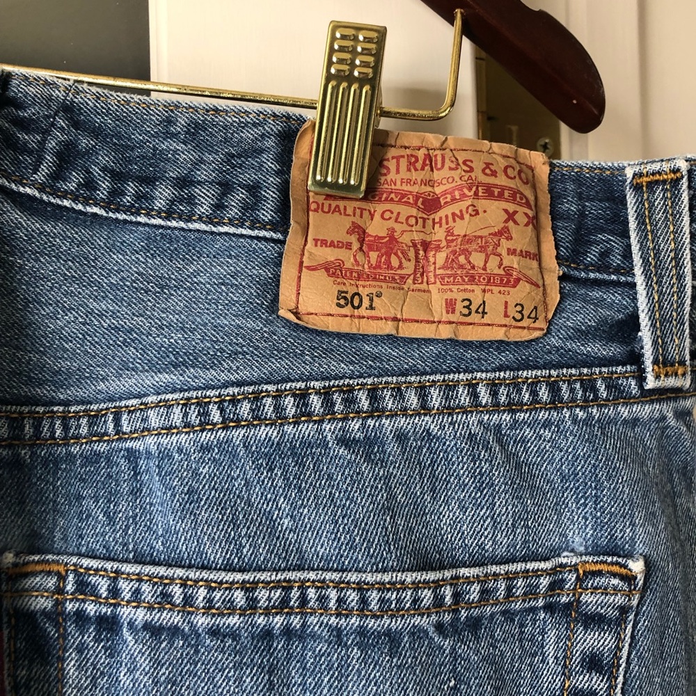 Vintage Levi 501’s size 34x34